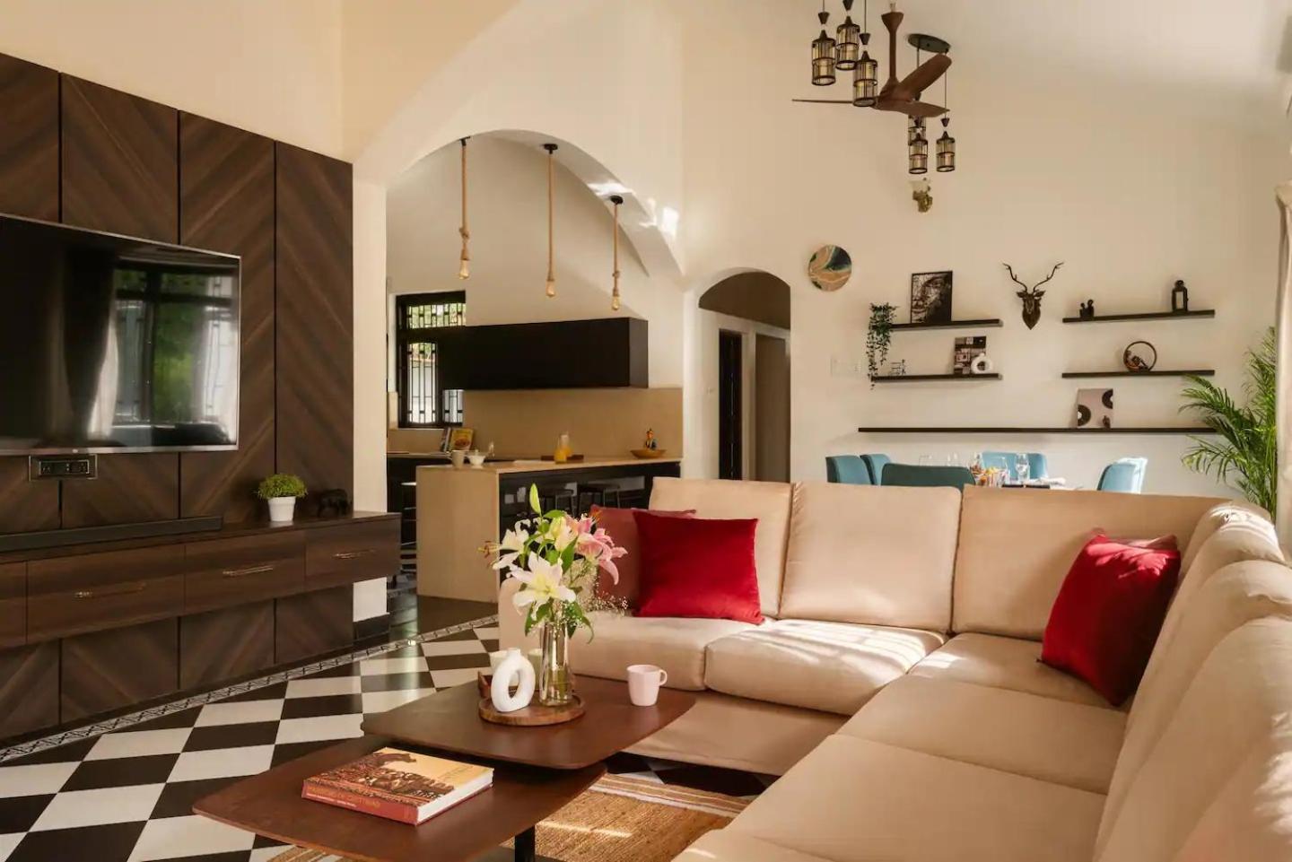Stone Hearth Villa アンジュナ エクステリア 写真